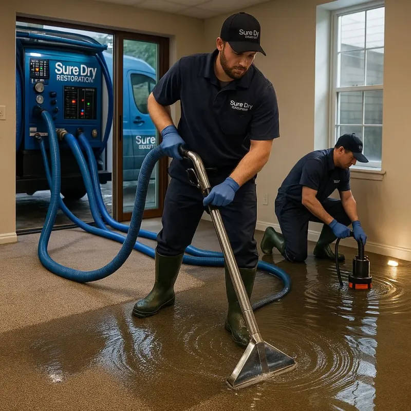 Water Extraction and Removal process in South Palm Beach, FL